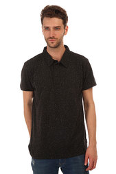Футболка Billabong Standard Issue Polo Black Heather
