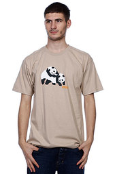 Футболка Enjoi Piggyback Pandas Camel