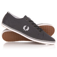 Кеды кроссовки низкие Fred Perry Kingston Heavy Two Tone Canvas Navy