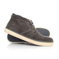 Зимние кеды Wrangler Willie Desert Fur Suede Dark Grey