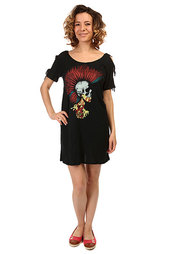 Платье женское Volcom Knotted Tee Dress Black