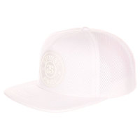 Бейсболка с прямым козырьком женский Stussy Mesh Stussy Cap White