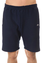 Шорты классические Stussy Stock Fleece Shorts Navy