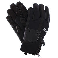 Перчатки сноубордические женские Pow Barker Glove Black