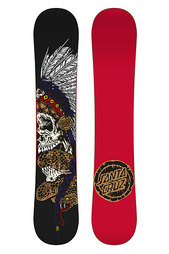 Сноуборд Santa Cruz Head Dress 153 Red