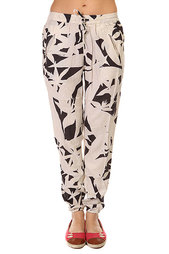 Штаны прямые женские Roxy Sunday Vintage Palm Line Bi