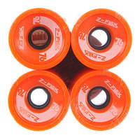 Колеса для скейтборда для лонгборда Z-Flex Longboard Wheels Orange 78A 69 mm