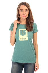 Футболка женская Burton Lgo Vertical Heather Seaside