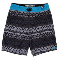 Шорты пляжные детские Billabong Zigzag 15 Black