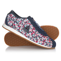 Кроссовки женские Le Coq Sportif Wendon Flower Jacquard Dress Blue