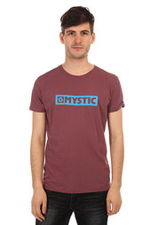 Футболка Mystic Brand Tee Oxblood Red