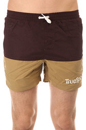 Шорты пляжные TrueSpin Core Shorts Brown/Wheat