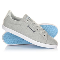 Кеды кроссовки низкие женские Le Coq Sportif Agate Lo Summer Jersey Galet/Sky Blue