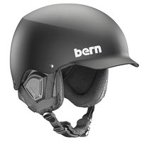 Шлем для сноуборда Bern Snow Eps Watts Matte Black Premium/Black Canvas Liner