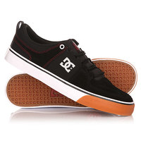 Кеды кроссовки низкие DC Lynx Vulc Black/Red