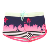 Шорты пляжные детские Roxy Sunset Party Bs Pop Palm Combo Sailo