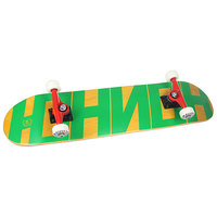Скейтборд в сборе Union Скейт Green/Yellow 31 x 7.5 (19.1 см)