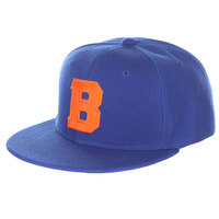 Бейсболка с прямым козырьком TrueSpin Abc Royal B Blue