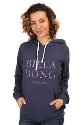 Толстовка кенгуру женская Billabong Pita Blue Cruz