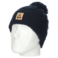 Шапка Le Coq Sportif Classique Pompom Beanie Dress Blue