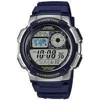 Электронные часы Casio Collection Ae-1000w-2a Blue/Grey