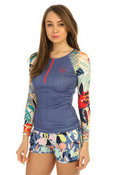 Гидрофутболка женская Roxy Bliss Ls Chambray