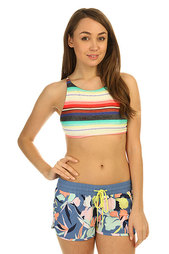 Бюстгальтер женский Billabong Crop Halter Road Tr. Multi