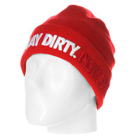 Шапка Undefeated Play Dirty Cuff Beanie Red