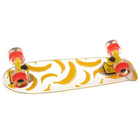 Скейт мини круизер Virgin Bananas Clear/Yellow 6.5 x 22.4 (57 см)