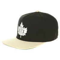 Бейсболка с прямым козырьком K1X Park Authority Snapback Cap Black/Bohe