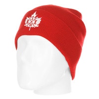 Шапка K1X Classic Leaf Beanie Red/White