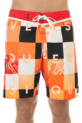 Шорты пляжные Quiksilver Checkremix19 Check Remix Lollipop