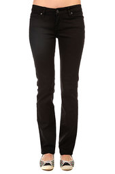 Джинсы прямые женские Zoo York Straight Leg Black Wash