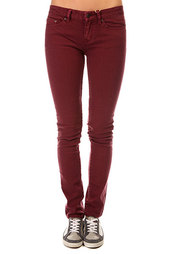 Джинсы узкие женские Insight Beanpole Skinny Plain Colours Wino Red