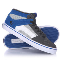 Кеды кроссовки высокие детские Etnies Rvm Vulc Grey/Blue