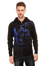 Толстовка классическая Metal Mulisha Exist Zip Fleece Black/Blue