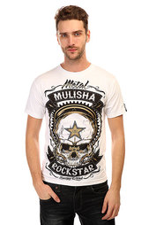 Футболка Metal Mulisha Skull Rs Optic White