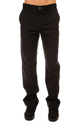 Штаны прямые Altamont Davis Straight Chino Black