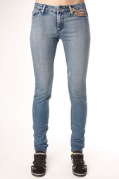 Джинсы узкие женские Insight Beanpole Skinny Stretch Mid Blue Stone