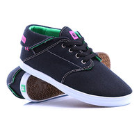 Кеды кроссовки высокие женские Etnies Girl Caprice Mid Eco Ws Black/Gum