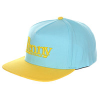 Бейсболка с прямым козырьком Penny Cap Yellow N Blue Snapback