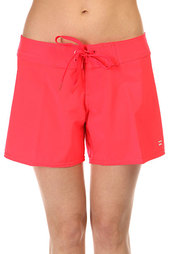 Шорты пляжные женские Billabong Sol Searcher Bs Red Hot