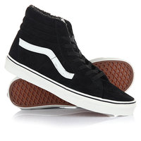 Кеды кроссовки высокие Vans Sk8-Hi Pig Suede/Flee