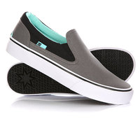 Слипоны женские DC Trase Slip-on TX Grey/Black