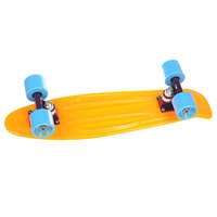 Скейт мини круизер Turbo-Fb P-Board Orange/Purple/Ocean Blue 5.5 x 22 (55.9 см)
