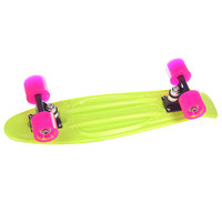 Скейт мини круизер Turbo-Fb P-Board Lime/Black/Purpy 5.5 x 22 (55.9 см)