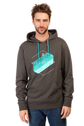 Толстовка кенгуру Billabong Obstacle Hood Dark Grey Heath