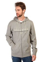 Толстовка классическая Billabong Unity Zip Hood Grey Heather