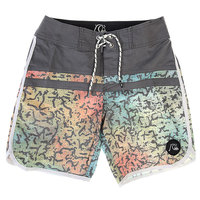 Шорты пляжные детские Quiksilver Stomp Crack Black