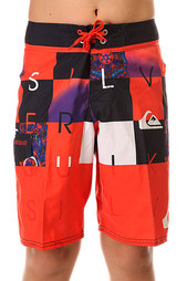 Шорты пляжные детские Quiksilver Checkmate Y 17 Checkmate Mandarin